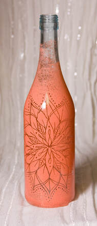 Melissa-Brinton-wine-bottle-coral